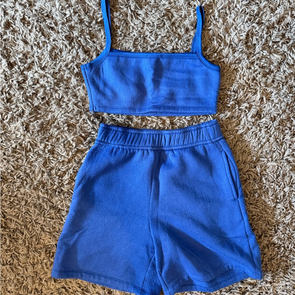 Princess Polly Royal Blue Sweat Set